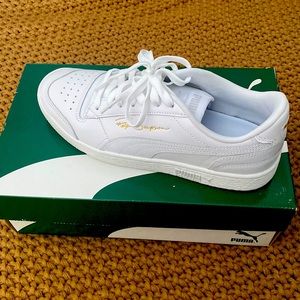 Ralph Sampson Lo White & Detailed Gold Puma